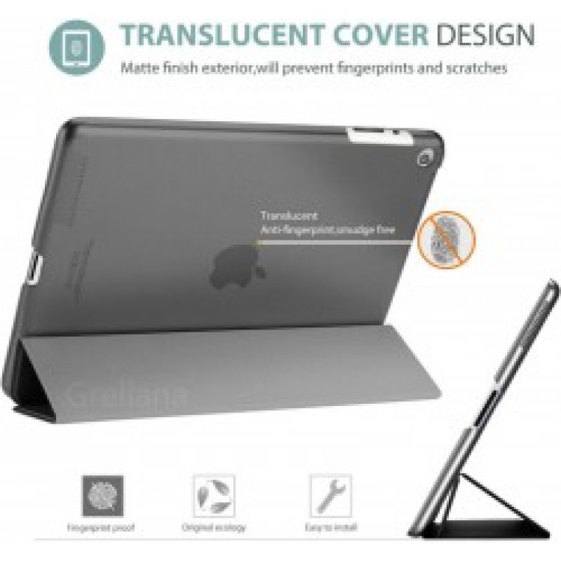Case For iPad 2/3/4 Case Lightweight Smart Slim Shell Translucent Frosted Back Cover #28855519
