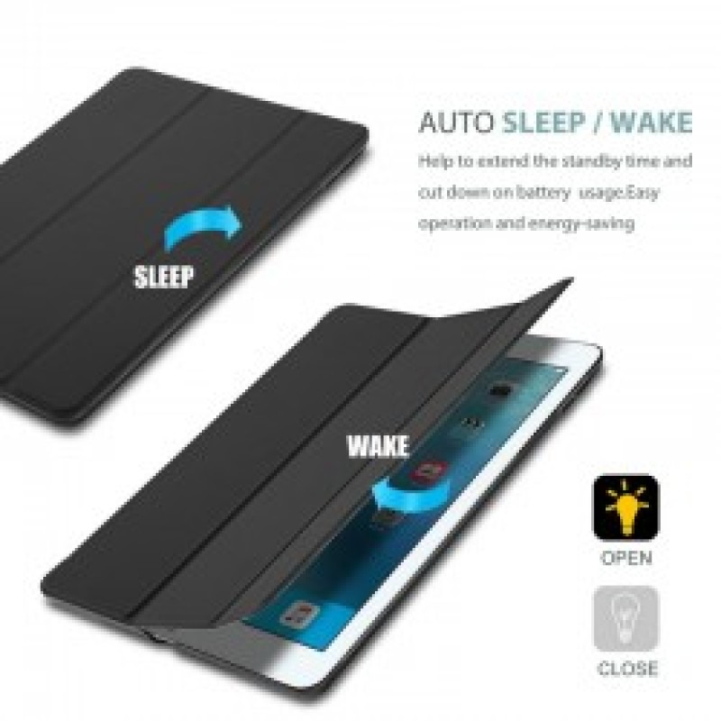 Case For iPad 2/3/4 Case Lightweight Smart Slim Shell Translucent Frosted Back Cover #28855519