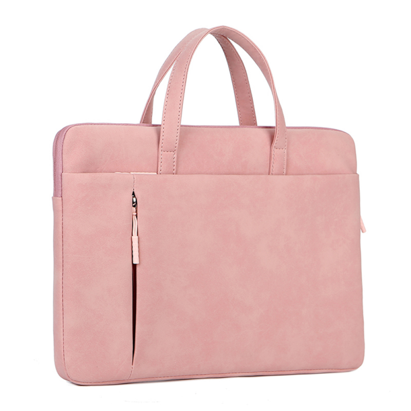 Notebook Case Sleeve For Macbook Air Pro Computer Women Men Handbag Waterproof PU Leather Briefcase