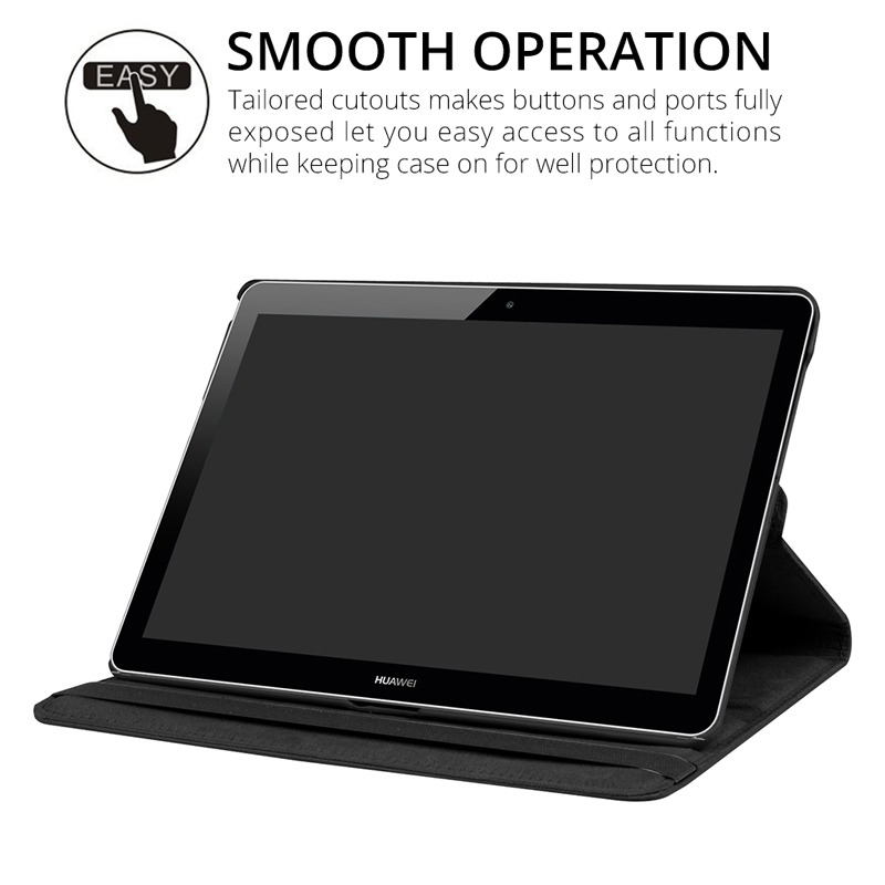 Rotating Case for Huawei MediaPad T5 10 T3 9.6 M5 Lite 10.1 8.0 Stand Cover #81565399