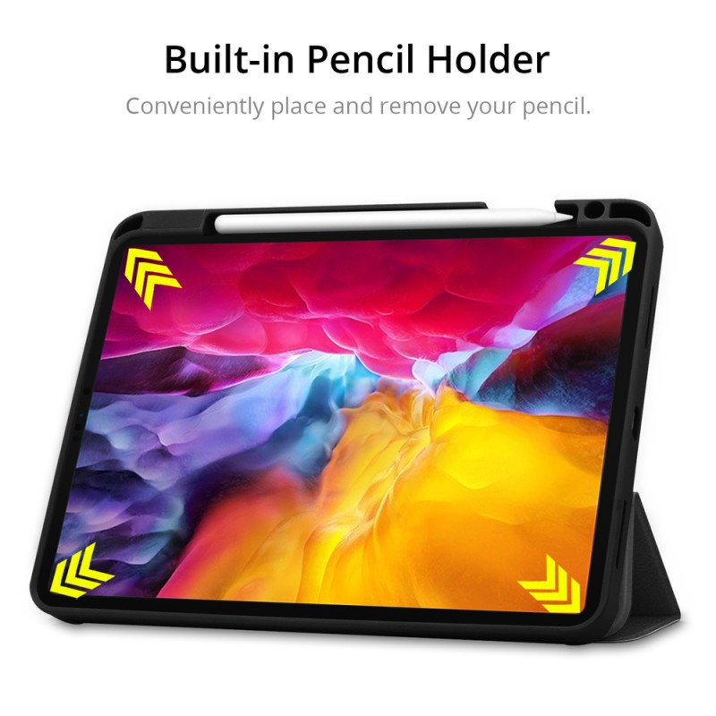 Case For iPad Pro 11 2021 Case with Pencil Holder Magnetic Folding Flip Stand Soft Smart Cover #65757995