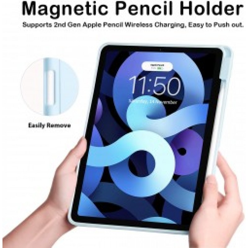 Case for iPad Pro 11 2020 1/2nd Gen Support iPad 2nd Pencil Charging Slim Trifold Stand Smart Case #25550995