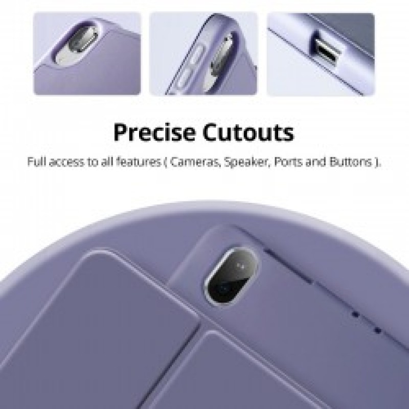 For Lenovo Tab P11 Case P11 Plus 11" Slim Magnetic Folding Stand Soft TPU Smart Cover #58505598