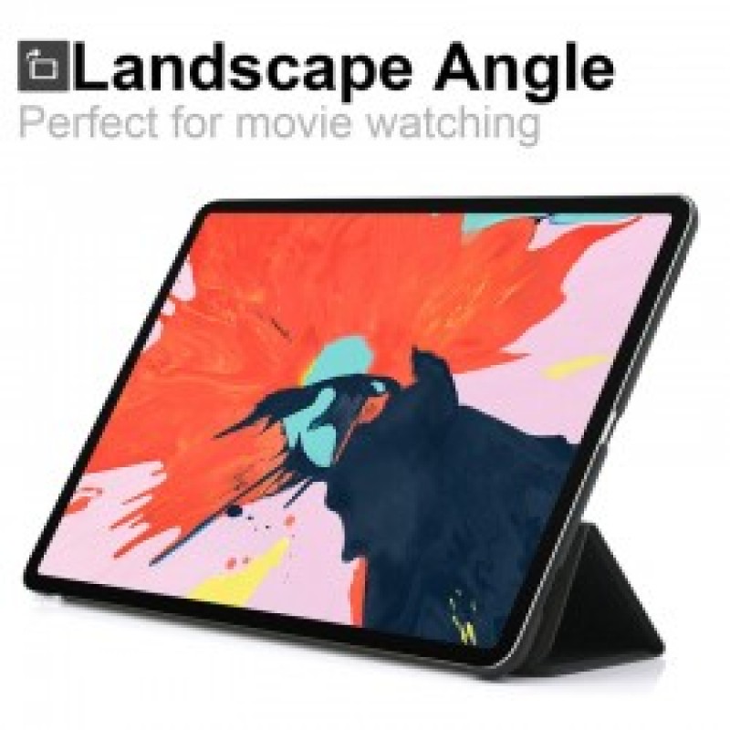 Magnetic Flip Case for iPad Pro 11 2018 PU Leather Ultra Slim Back Tri-fold Smart Tablet Cover #27952534